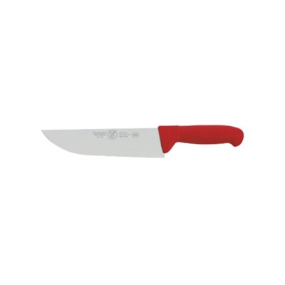 Μαχαίρι τεμαχισμού διαστάσεων 25cm σειρά Ergonomic με κόκκινη λαβή VALGOBBIA Ιταλίας