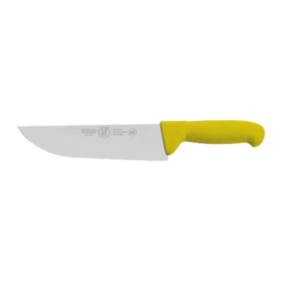 Μαχαίρι τεμαχισμού της σειράς Ergonomic με κίτρινη λαβή 36cm VALGOBBIA Ιταλίας