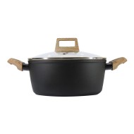 Κατσαρόλα Earth αντικολλητική πρεσσαριστού αλουμινίου 28Cm 6.9Lt Estia Κατσαρόλα Earth αντικολλητική πρεσσαριστού αλουμινίου 28Cm 6.9Lt Estia