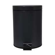 Χαρτοδοχείο μπάνιου Classic 5Lt σε ματ μαύρο χρώμα Χαρτοδοχείο μπάνιου Classic 5Lt σε ματ μαύρο χρώμα
