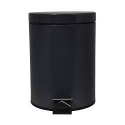 Χαρτοδοχείο μπάνιου Classic 5Lt σε ματ μαύρο χρώμα Χαρτοδοχείο μπάνιου Classic 5Lt σε ματ μαύρο χρώμα