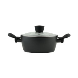 Κατσαρόλα Magma αντικολλητική πρεσσαριστού αλουμινίου 24Cm 4.3Lt Estia