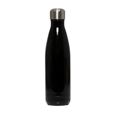 Θερμός μπουκάλι ανοξείδωτος της σειράς 500ml σε μαύρο χρώμα Estia