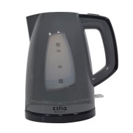 Βραστήρας Aroma Grey πλαστικός 2200W χωρητικότητας 1.7Lt σε χρώμα γκρι Estia