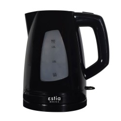 Βραστήρας Plus πλαστικός 2200W χωρητικότητας 1.7Lt σε μαύρο χρώμα Estia