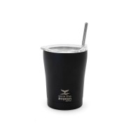 Θερμός Coffee Mug Save The Aegean χωρητικότητας 350ml σε χρώμα Midnight Black με ανοξείδωτο καλαμάκι  Θερμός Coffee Mug Save The Aegean χωρητικότητας 350ml σε χρώμα Midnight Black με ανοξείδωτο καλαμάκι
