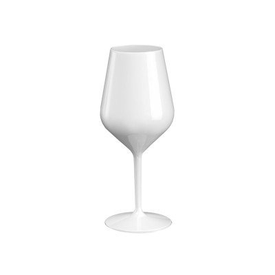 Πλαστικό ποτήρι κολωνάτο TRITAN πισίνας 47cl λευκό