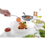 Λαβίδα κυρτή inox 30.5cm, γενικής χρήσης,  κατάλληλη και για τηγανητά, HENDI