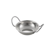 Δοχείο σερβιρίσματος, με 2 χερούλια, ανοξείδωτο 14/1, φ13cm Δοχείο σερβιρίσματος, με 2 χερούλια, ανοξείδωτο 14/1, φ13cm