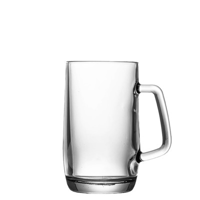 Γυάλινο ποτήρι μπύρας χωρητικότητας 50cl διαστάσεων Φ8,5x15,55cm της σειράς PRINCE, UNIGLASS
