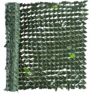 Συνθετικός κισσός σε ρολό στερεωμένος σε σταθερό πλέγμα 100 X 300 Newplan