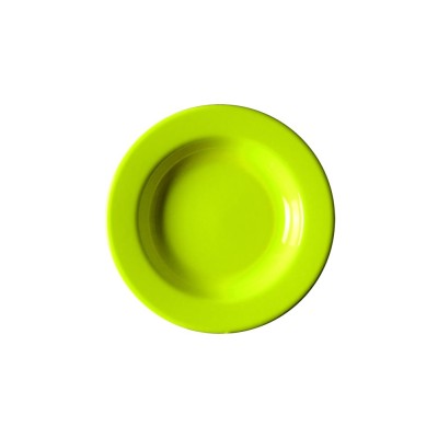 Πιάτο βαθύ κεραμικό 22cm, με ενισχυμένη αντοχή στο ξεφλούδισμα, πράσινο