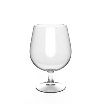 Πλαστικό ποτήρι κολωνάτο στοιβαζόμενο TRITAN 51.6cl, φ7.5x14.5cm, διαφανές