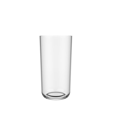 Πλαστικό ποτήρι σωλήνας TRITAN πισίνας 32.5cl, φ6.1x12.5cm, διαφανές