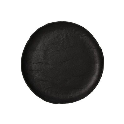 Πιάτο Ρηχό Πορσελάνης Φ28cm, Σειρά VULCANIA, μαύρο, TOGNANA