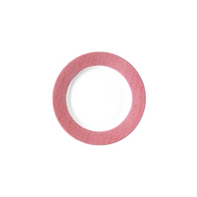Πιάτο Ρηχό 20cm, πορσελάνης, σειρά ροζ 