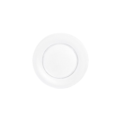 Διάφανα πιάτα οπαλίνης ρηχά σετ των 12 τεμαχίων 20 cm Tempered, CoK Spain