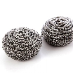 Μεταλλικό σφουγγαράκι (σύρμα) γενικής χρήσης σε σετ 4 τεμαχίων