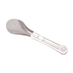 Σπάτουλα παγωτού με λαβή πολυπροπυλενίου χρώματος λευκό μήκους 26cm