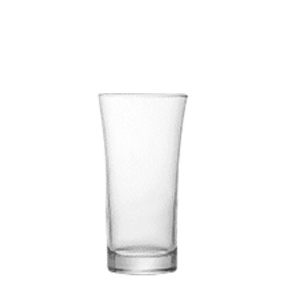 Γυάλινο ποτήρι κατάλληλο για μπύρα, ποτό και νερό 37,5cl φ8 x 15,2 cm σειρά HERMES UNIGLASS