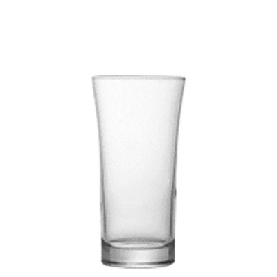 Γυάλινο ποτήρι μοντέρνας γραμμής ιδανικό για καφέ ή μπύρα 47,5cl διαστάσεων φ8,5x16,5cm σειρά HERMES UNIGLASS