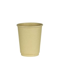 Ποτήρι χάρτινο 236ml-8oz διπλόυ τοιχώματος ζεστών και κρύων ροφημάτων BAMBOO συσκευασία 25 τεμαχίων