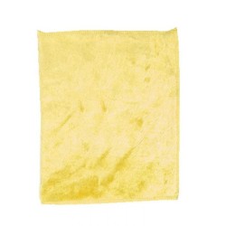 Πανάκι καθαρισμού από μικροΐνες σε κίτρινο χρώμα 22 x 28cm