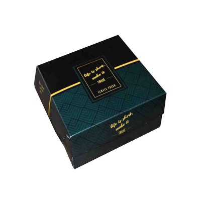 Κουτί ζαχαροπλαστικής με επίστρωση αλουμινίου FRESH Νο10 διαστάσεων 22x22x8hcm