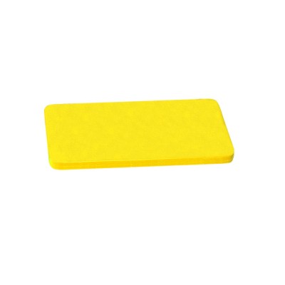 Πλάκα κοπής σε κίτρινο χρώμα από πολυαιθυλένιο για ωμό κοτόπουλο 40x30x1.2cm