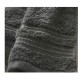 Πετσέτα μονόχρωμη σχέδιο Excellence 600gr/m² υδρόφιλη διαστάσεων 70x130cm 100% cotton σε σκούρο γκρι χρώμα