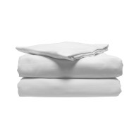 Μαξιλαροθήκη 50x70cm 100% βαμβάκι Πενιέ 300TC λευκό με ρίγα satin 1cm της Artisti Italiani