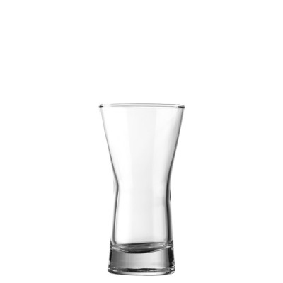 Γυάλινο ποτήρι μεσαίο ιδανικό για Freddo 25cl διαστάσεων Φ7.6x14,2cm της σειράς OKTANA UNIGLASS