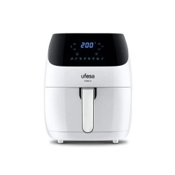 Φριτέζα αέρος σε λευκό χρώμα με κάδο χωρητικότητας 5Lt ισχύος 1500W Ufesa Elektra