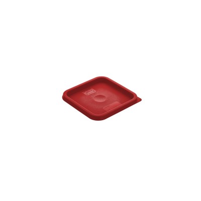 Καπάκι για δοχεία τροφίμων PC σε κόκκινο χρώμα 1.9Lt & 3.8Lt(19x19)