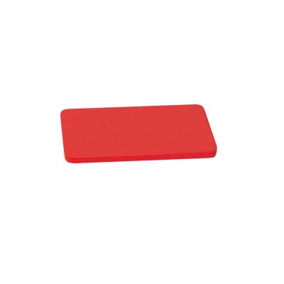 Κόκκινη Πλάκα Κοπής Πολυαιθυλενίου 36x18x1.2cm