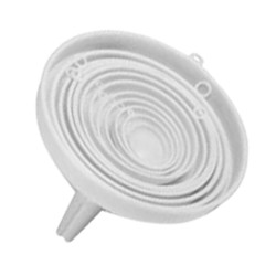 Χωνί επαγγελματικό πλαστικό No54 Φ24cm σε λευκό χρώμα Ιταλικής κατασκευής