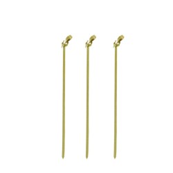 Πακέτο 100τμχ ξύλινα Sticks 15cm Bamboo με κόμπο στην μία άκρη Πακέτο 100τμχ ξύλινα Sticks 15cm Bamboo με κόμπο στην μία άκρη