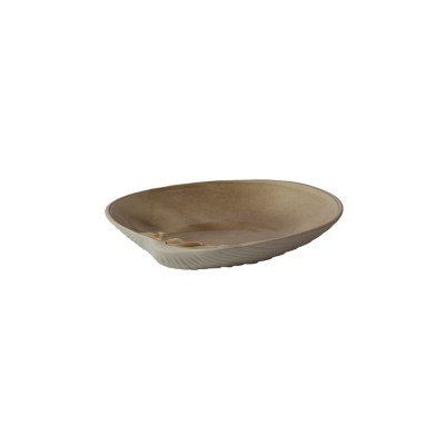 Πιάτο Stoneware Shell-Κοχύλι διαστάσεων 23cm RAW