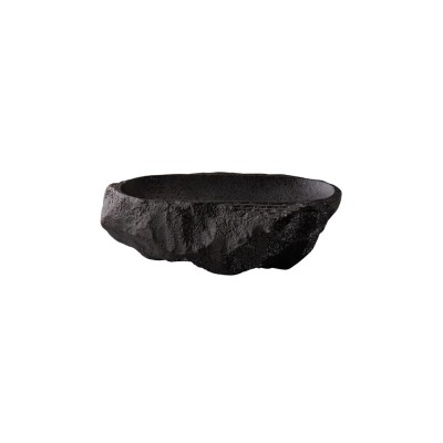 Μπωλ Οβάλ Stoneware φυσική πέτρα διαστάσεων 23x15x6.5cm RAW