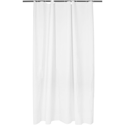 Κουρτίνα μπάνιου σε λευκό χρώμα με κρίκους διαστάσεων 180x180cm Peva 0.10mm Artisti Italiani
