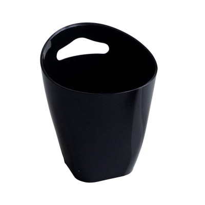 Σαμπανιέρα πλαστική χωρητικότητας 3.5 λίτρων μαύρο χρώμα φ20xΥ24cm