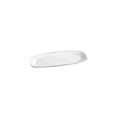 Δίσκος Μελαμίνης 10x21cm, Λευκός