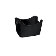 Ζαχαριέρα Μελαμίνης Διαστάσεων 8.5x6.5x5cm Σε Μαύρο Χρώμα