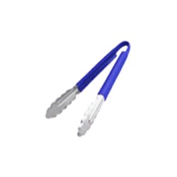 Λαβίδα ιδανική για Barbecue πάχους 0.9mm σε μπλε χρώμα διαστάσεων 23cm ΙΝΟΧ 