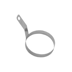 Ανοξείδωτο τσέρκι αυγού Φ11.4cm με μακρυά λαβή