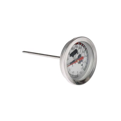 Θερμόμετρο στρογγυλό με ακίδα για ψητά κρέατα με θερμοκρασία έως 120°C