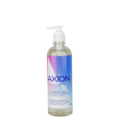Καθαριστικό χεριών 500ml με γαλακτικό οξύ & ήπια αντιβακτηριδιακή δράση της AXION