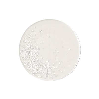 Πιάτο πορσελάνης ρηχό διαστάσεων φ27cm άσπρο χρώμα σειρά Agrume InSitu