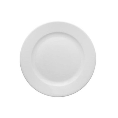 Ρηχό πιάτο λευκό διαμέτρου Φ26.5cm από πορσελάνη υψηλής ποιότητας συσκευασία 12 τεμάχια σειρά Kaszub Lubiana 