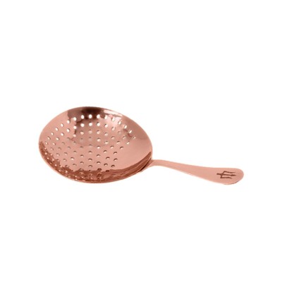 Σουρωτήρι Ermes Julep Strainer διαστάσεων 16.5cm INOX 18/10 χάλκινο Lumian